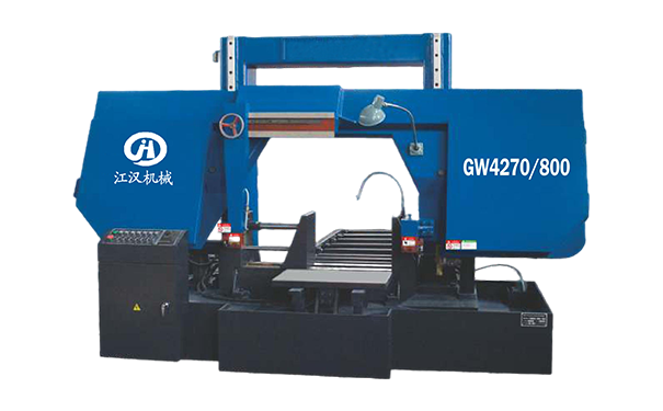 溆浦GW4270/800双柱龙门卧式带锯床